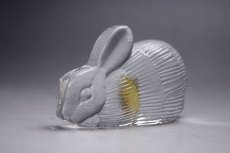 画像3: Royal Krona Lisa Larson Rabbit/クリスタルガラス うさぎ (3)