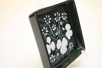 画像1: Rorstrand Sylvia Leuchovius Atelje/ロールストランド シルヴィア・レウショヴィウス 花の陶板