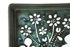 画像2: Rorstrand Sylvia Leuchovius Atelje/ロールストランド シルヴィア・レウショヴィウス 花の陶板 (2)