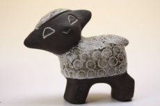 画像1: Keiwar Keramik Karl Erik Iwar/子羊のオブジェ (1)