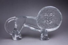 画像4: Boda Bertil Vallien Lion/クリスタルガラス ライオン(L) (4)