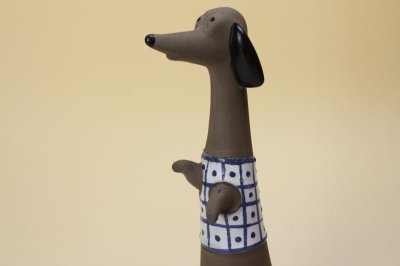 画像1: Upsala Ekeby Doroｔhy Clough Dachshund/ウプサラエクビイ ドロシー・クラフ ダックスフンド（L)