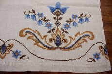画像3: 北欧刺繍　タペストリー/カフェカーテン (3)