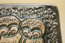 画像3: Norrmans Keramik Normans Motala/ふくろうの陶板 (3)