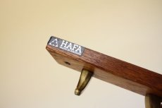 画像6: HAFA SWEDEN ヴィンテージ/チーク&真鍮　ウォールフック（4） (6)