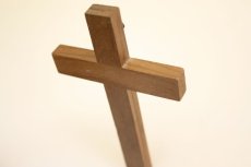 画像4: 木のものオブジェ　クロス/ 十字架 (4)