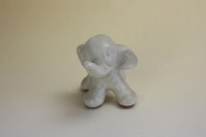 画像1: Vintage Retro design Sweden Elephant/セラミックオブジェ エレファント (1)