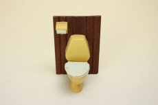 画像1: Lundbyドールハウス/ミニチュア家具　トイレ (1)