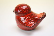 画像3: Norrmans Keramik Normans Motala/赤い鳥 (3)