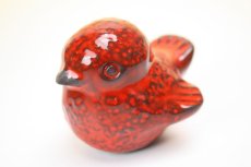 画像2: Norrmans Keramik Normans Motala/赤い鳥 (2)