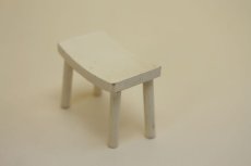 画像4: Lundbyドールハウス/ミニチュア家具　スツール (4)