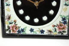 画像5: Gustavsberg Britt Louise Snudell/グスタフスベリ　ブリト・ルイス・サンデル バラの壁掛け時計 (5)