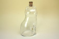 画像6: Royal Krona Lisa Larson Katt decanter/クリスタル デカンタ 猫のガラス瓶 (6)