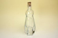 画像5: Royal Krona Lisa Larson Katt decanter/クリスタル デカンタ 猫のガラス瓶 (5)