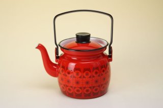 ヴィンテージ ARABIA アラビア FINEL フィネル ホーロー鍋 ~2L りんこ