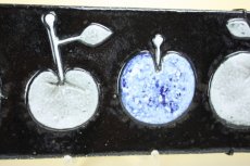 画像3: Rorstrand Sylvia Leuchovius Atelje/ロールストランド シルヴィア・レウショヴィウス リンゴの陶板 (3)