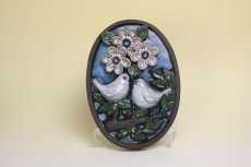 画像1: Norrmans Keramik Normans Motala/鳥の陶板 (1)