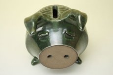画像2: Selsbo keramik Spargris /ブタの貯金箱 (2)
