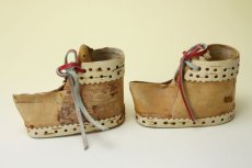 画像2: 北欧　白樺オブジェ/木靴 (2)
