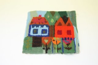 フレミッシュ織り　フレミッシュ　タペストリー　クッションカバー　2枚