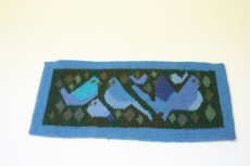 画像5: 北欧織物　フレミッシュ織/バード (5)
