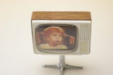 画像2: Lundbyドールハウス/ミニチュア家具　テレビ（Pippi） (2)