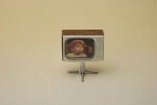 画像1: Lundbyドールハウス/ミニチュア家具　テレビ（Pippi） (1)