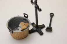 画像7: Lundbyドールハウス/ミニチュア家具 暖炉フルセット　 (7)