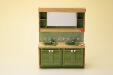 画像1: Lundbyドールハウス/ミニチュア家具　洗面シンクW　 (1)