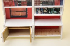 画像3: Lundbyドールハウス/ミニチュア家具 ブックシェルフセット (3)
