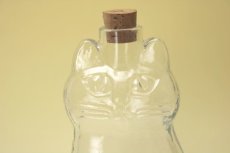 画像8: Royal Krona Lisa Larson Katt decanter/クリスタル デカンタ 猫のガラス瓶 (8)