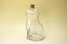 画像7: Royal Krona Lisa Larson Katt decanter/クリスタル デカンタ 猫のガラス瓶 (7)