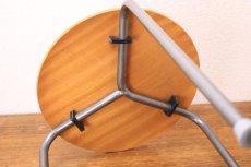 画像4: Vintage teak stool/デンマーク チーク三脚スツール (4)