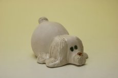 画像7: Jie Gantofta Annika Kihlman White Dog/セラミック オブジェ ホワイトドッグ (7)