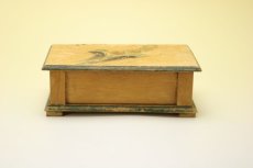 画像6: アンティーク木箱/ハンドペイント (6)