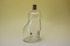 画像7: Royal Krona Lisa Larson Katt decanter/クリスタル デカンタ 猫のガラス瓶 (7)