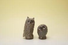 画像1: Bengt Wall Owl/セラミックオブジェ　フクロウセット (1)