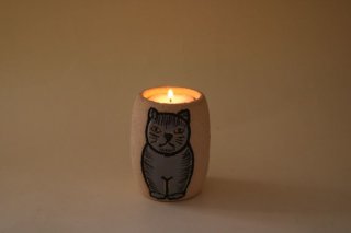 GABRIEL*ガブリエル*キャンドルスタンド GABRIELガブリエル/ネコ キャンドルホルダー| 北欧雑貨と北欧食器coco