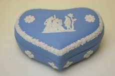 画像6: Wedgwood Box/ウェッジウッド ジャスパー ハートケース (6)