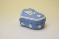 画像4: Wedgwood Box/ウェッジウッド ジャスパー ハートケース (4)