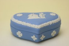 画像5: Wedgwood Box/ウェッジウッド ジャスパー ハートケース (5)