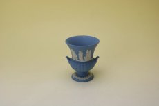 画像1: Wedgwood Vase/ウェッジウッド ジャスパー ベース (1)