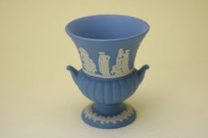 画像2: Wedgwood Vase/ウェッジウッド ジャスパー ベース (2)