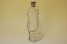 画像4: Royal Krona Lisa Larson Katt decanter/クリスタル デカンタ 猫のガラス瓶 (4)
