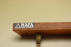 画像7: HAFA SWEDEN ヴィンテージ/チーク&真鍮　ウォールフック（4） (7)