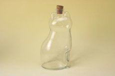 画像6: Royal Krona Lisa Larson Katt decanter/クリスタル デカンタ 猫のガラス瓶 (6)