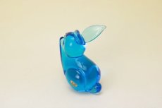 画像4: FM Konstglas Ronneby Sweden Rabbit/クリスタル ガラスの碧いうさぎ (4)