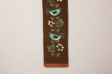 画像3: 北欧刺繍　タペストリー/鳥 (3)