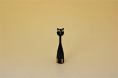 画像1: Gunnar Ander Wood Object/グンナー・アンダー オブジェ 黒猫のっぽ (1)