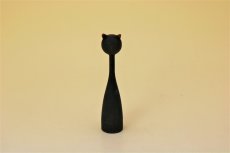 画像4: Gunnar Ander Wood Object/グンナー・アンダー オブジェ 黒猫のっぽ (4)